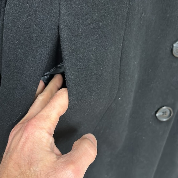 NWT,Anne Klein Single-Breasted Walker Coat,black - Picture 11 of 17